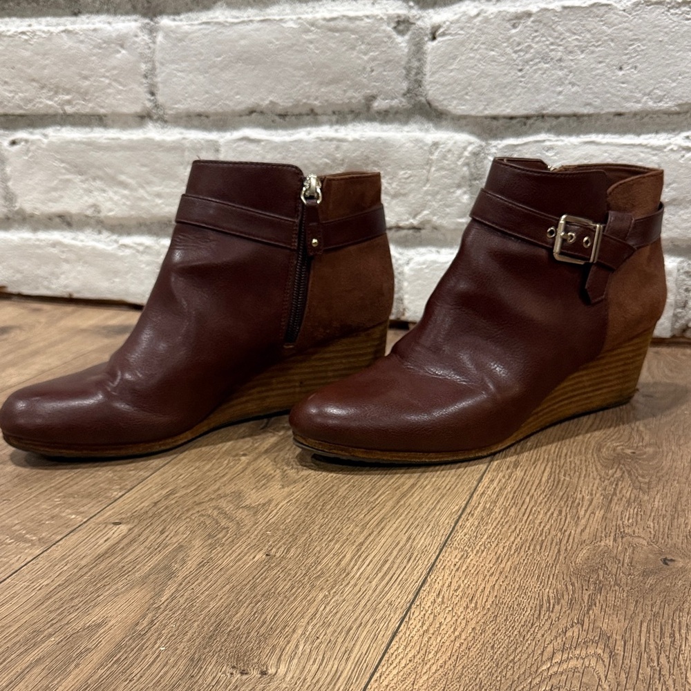 Dr. Scholl’s Brown Ankle Booties